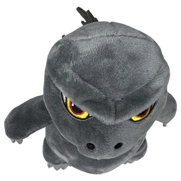 Phunny Godzilla Plush Gray Stuffed Animal Toy 8 1/2 Inch Doll Figure Kidrobot - Picture 3 of 8